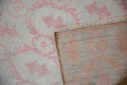 2.5x6.5 Vintage Distressed Oushak Rug Runner