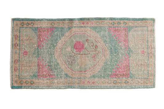 2x4.5 Vintage Distressed Oushak Rug Runner