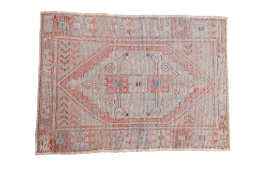 2.5x3.5 Vintage Distressed Oushak Rug