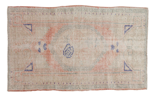 3x4.5 Vintage Distressed Oushak Rug