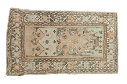 3x5 Vintage Distressed Oushak Rug