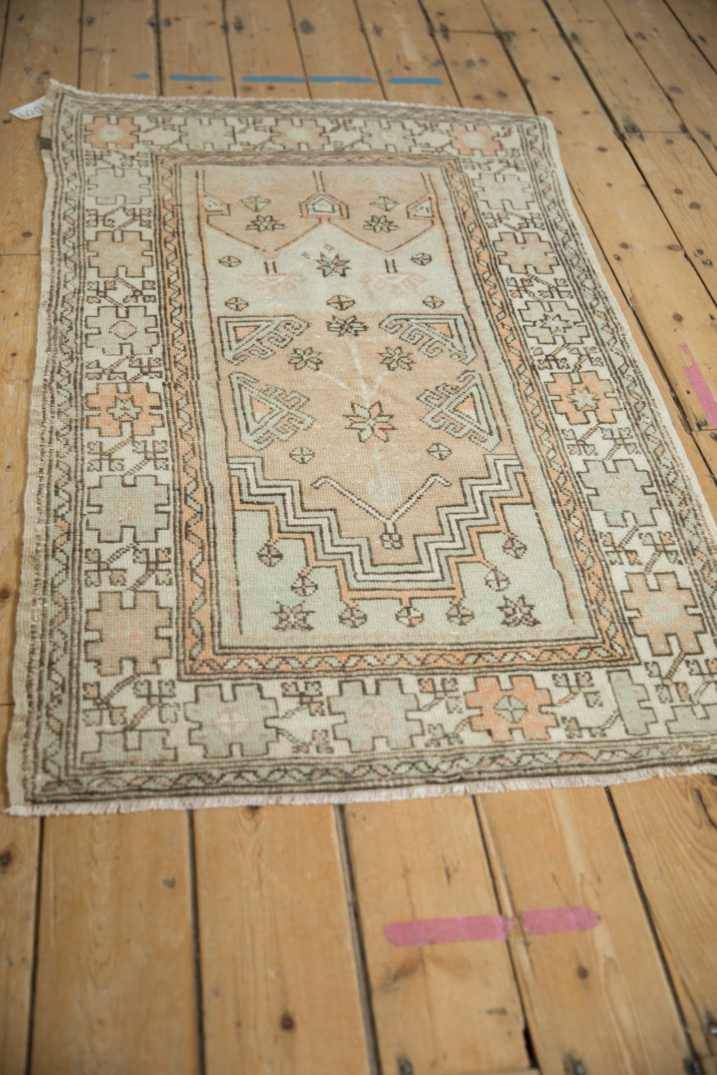 3x5 Vintage Distressed Oushak Rug