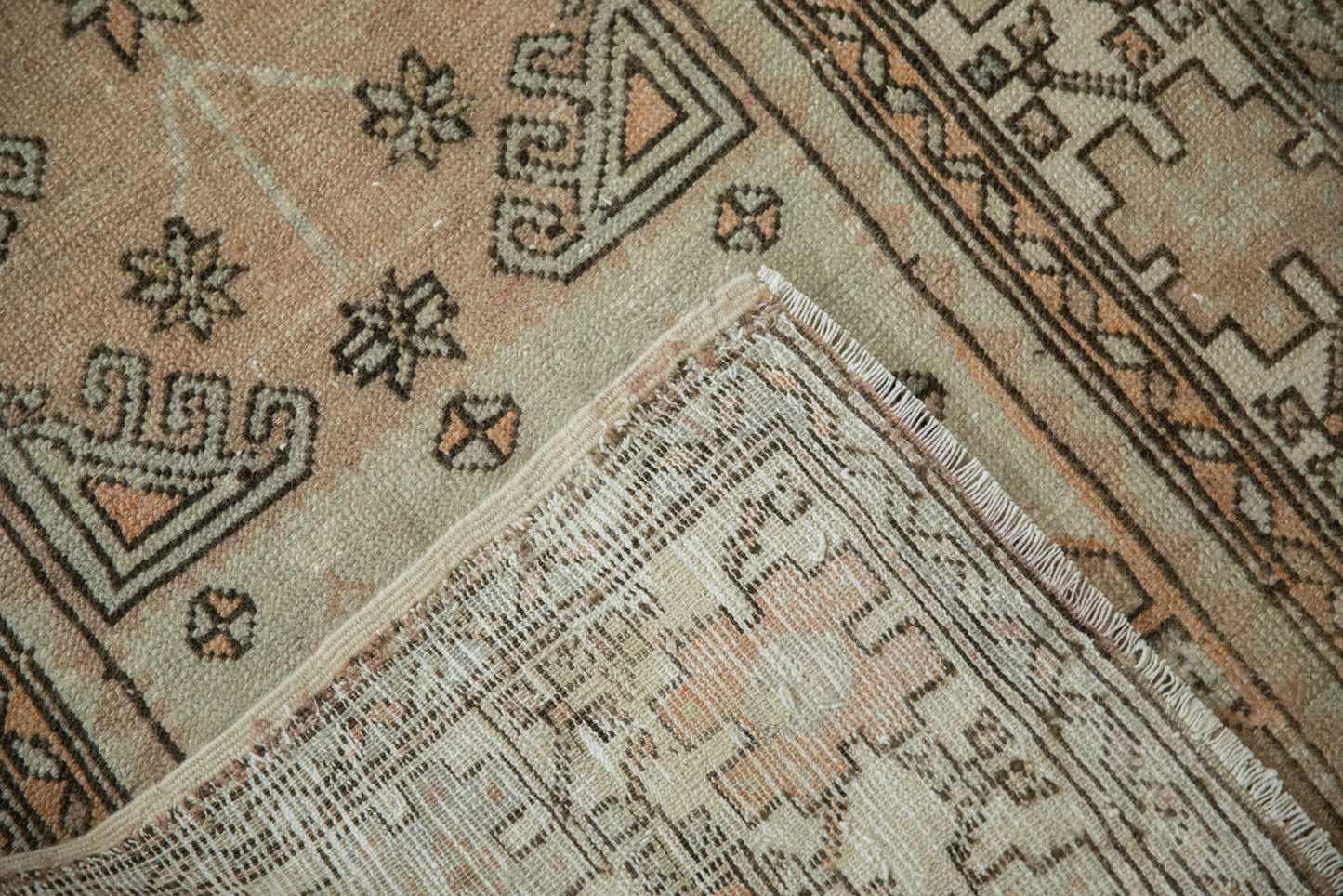 3x5 Vintage Distressed Oushak Rug