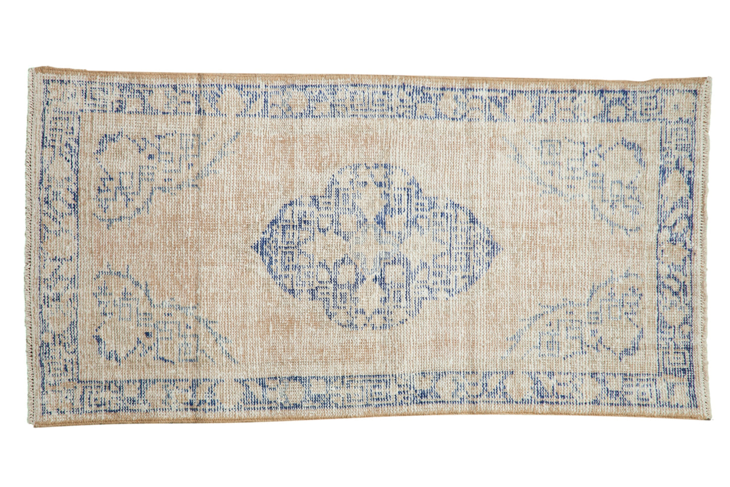 2.5x4.5 Vintage Distressed Oushak Rug