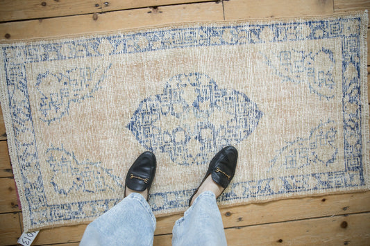2.5x4.5 Vintage Distressed Oushak Rug