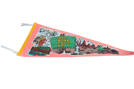 Wall Drug South Dakota Felt Flag Pennant