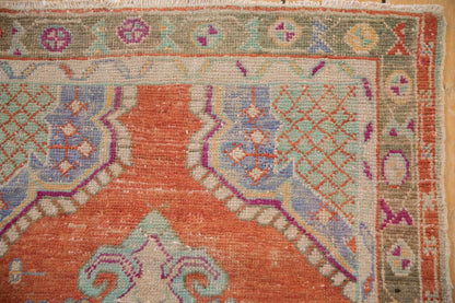 2.5x5 Vintage Distressed Oushak Rug Runner