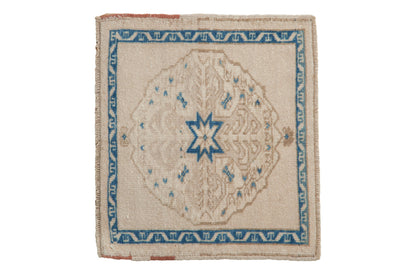 1.5x2 Vintage Distressed Oushak Square Rug Mat