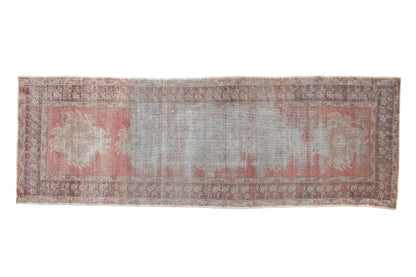 3x9 Vintage Distressed Oushak Rug Runner