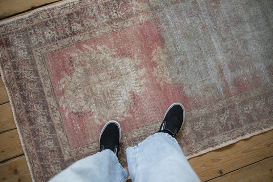 3x9 Vintage Distressed Oushak Rug Runner