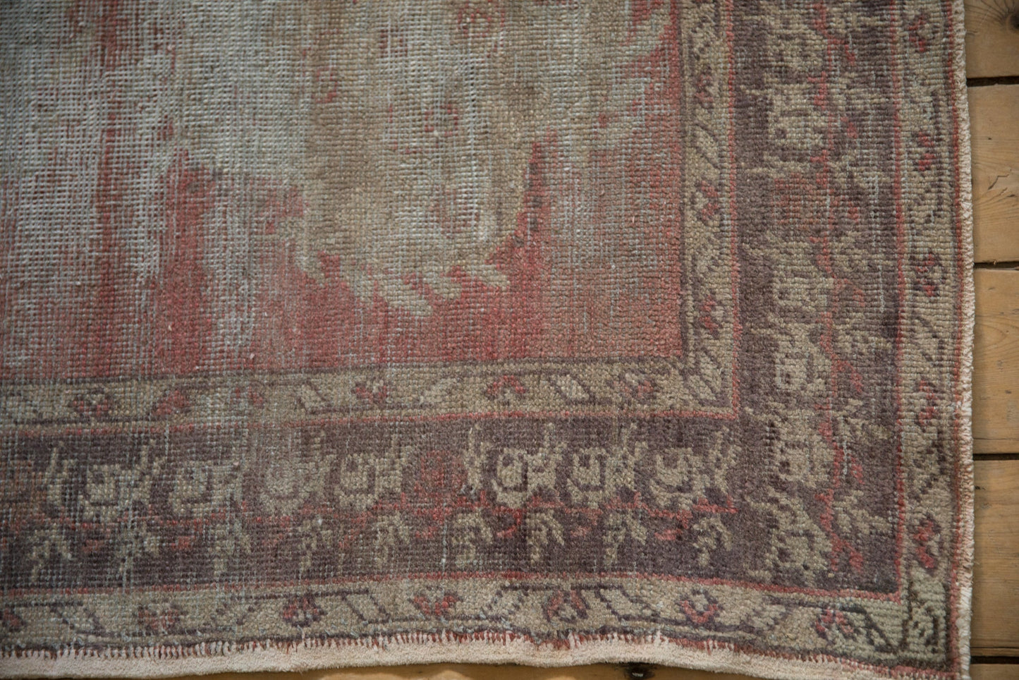3x9 Vintage Distressed Oushak Rug Runner