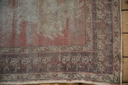 3x9 Vintage Distressed Oushak Rug Runner