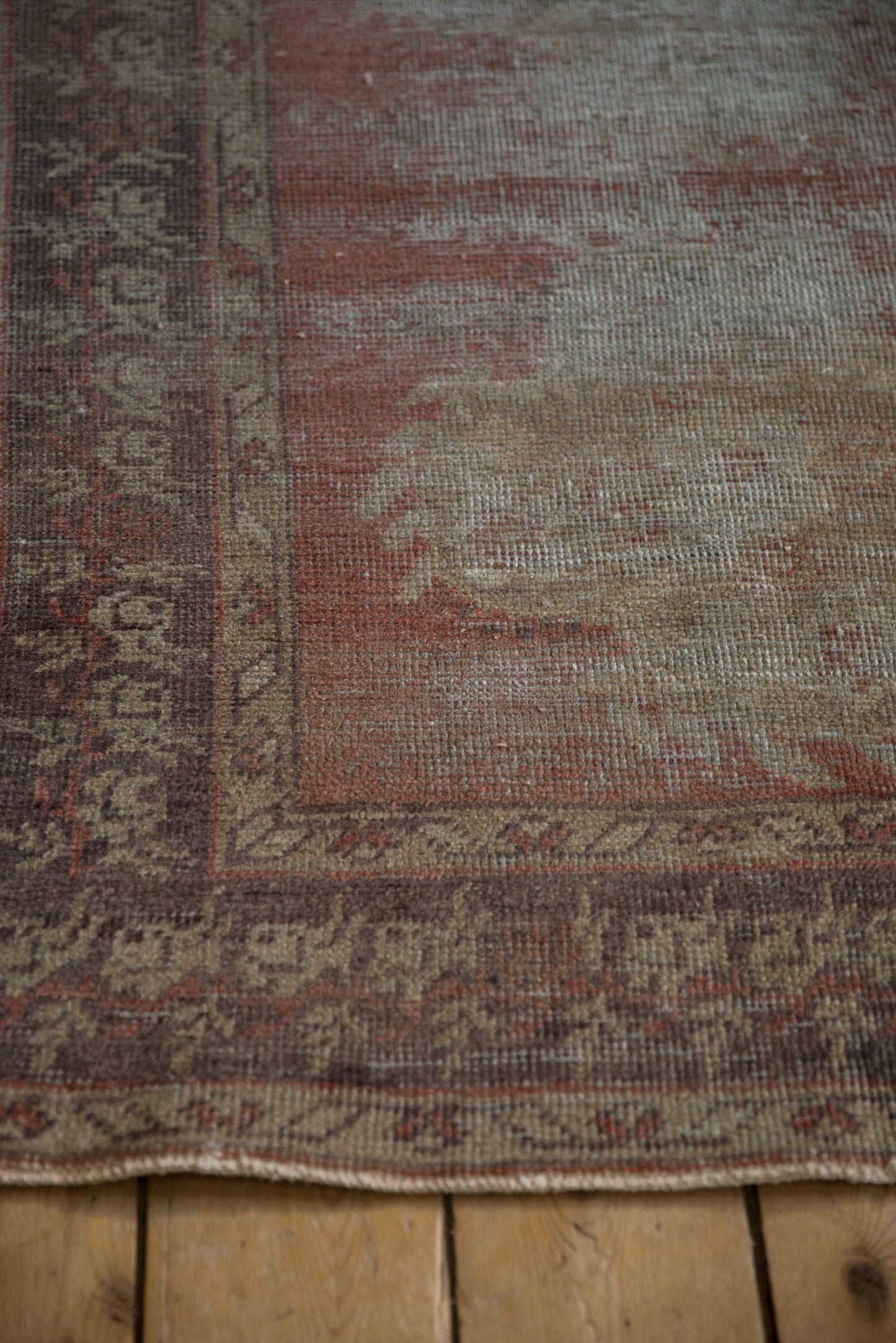3x9 Vintage Distressed Oushak Rug Runner
