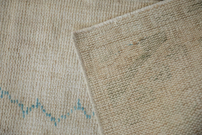 2x4.5 Vintage Distressed Oushak Rug Runner