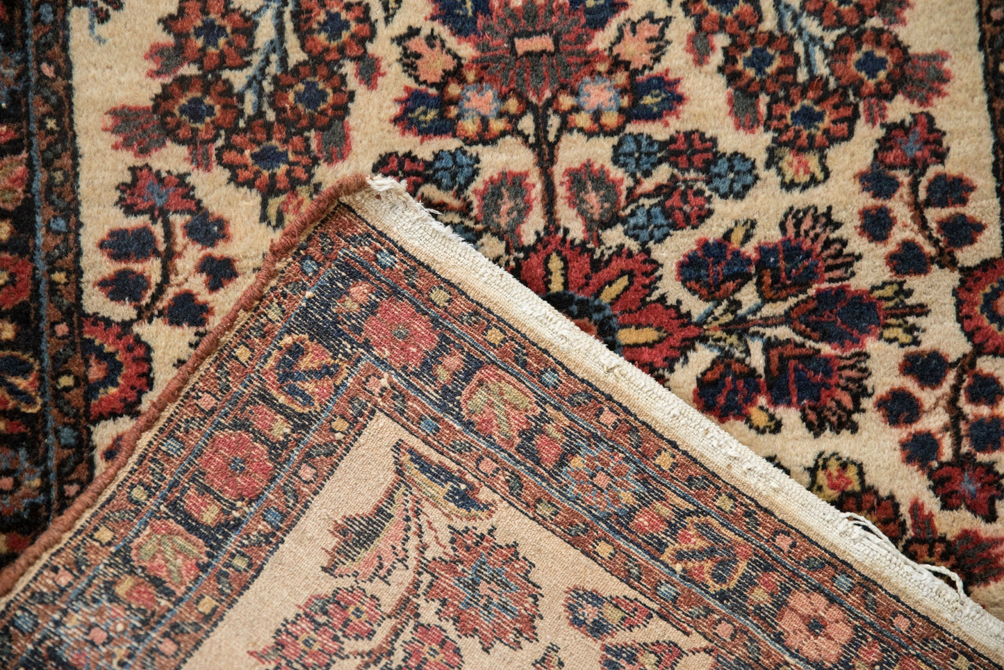 2.5x4 Vintage Fine Borchalou Rug