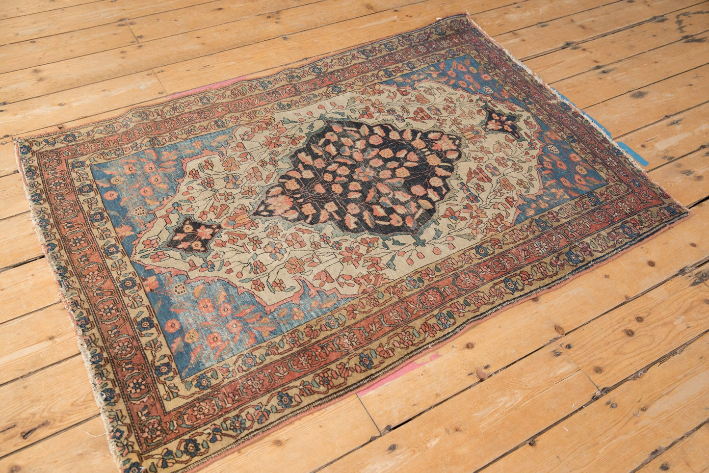 3.5x5 Antique Fine Farahan Sarouk Rug