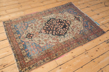 3.5x5 Antique Fine Farahan Sarouk Rug