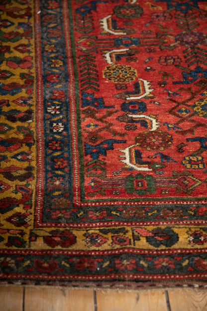 4x7.5 Antique Kurdish Bijar Rug