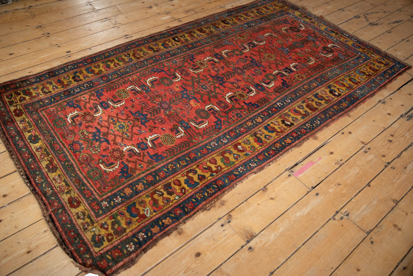 4x7.5 Antique Kurdish Bijar Rug