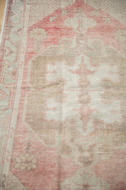 2.5x5.5 Vintage Distressed Oushak Rug Runner