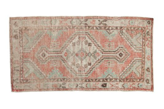 2.5x5 Vintage Distressed Oushak Rug Runner