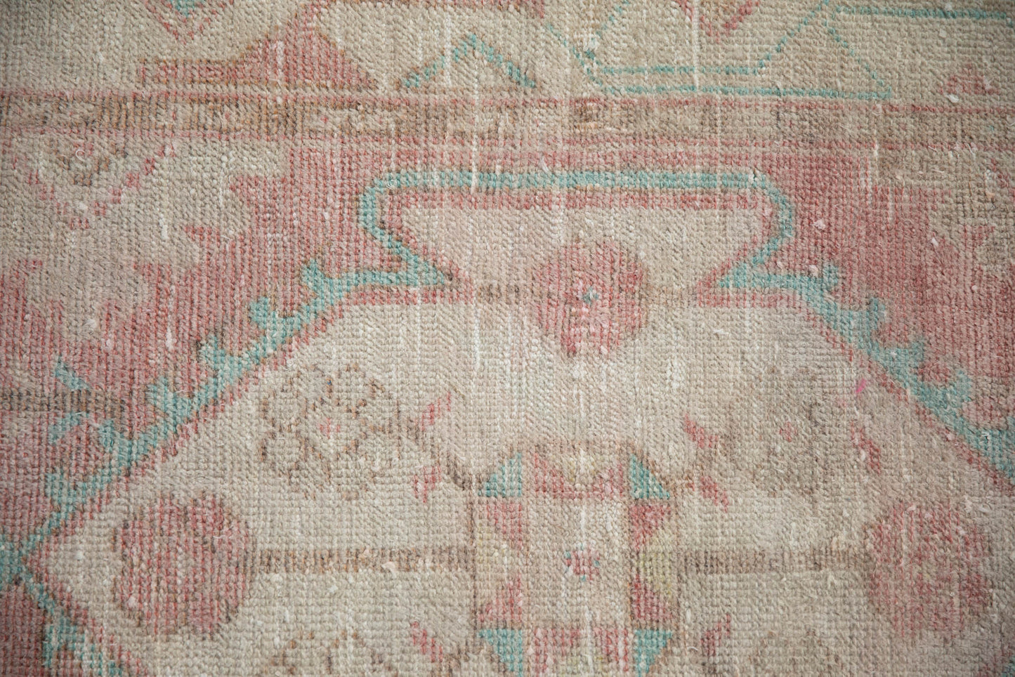 2.5x5.5 Vintage Distressed Oushak Rug Runner