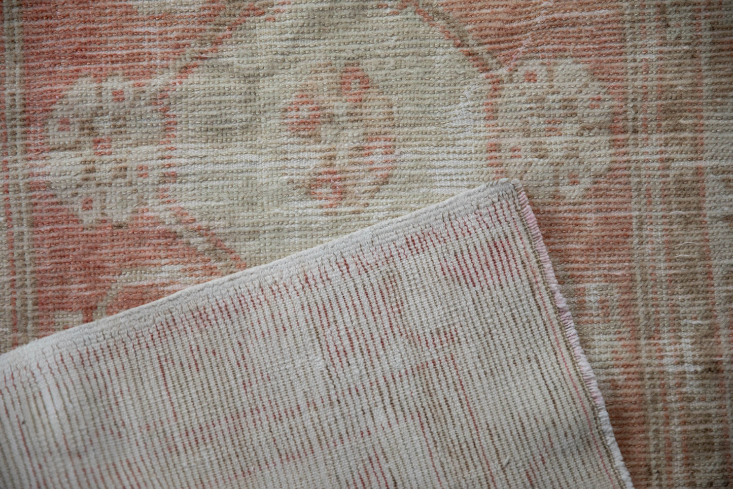 2.5x5.5 Vintage Distressed Oushak Rug Runner