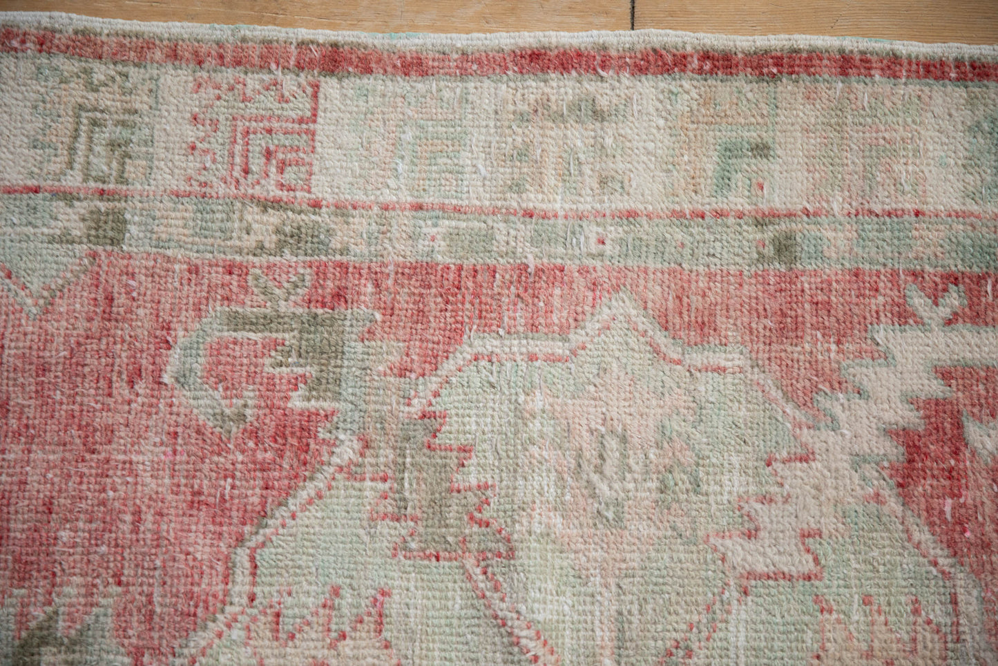 2.5x5 Vintage Distressed Oushak Rug Runner