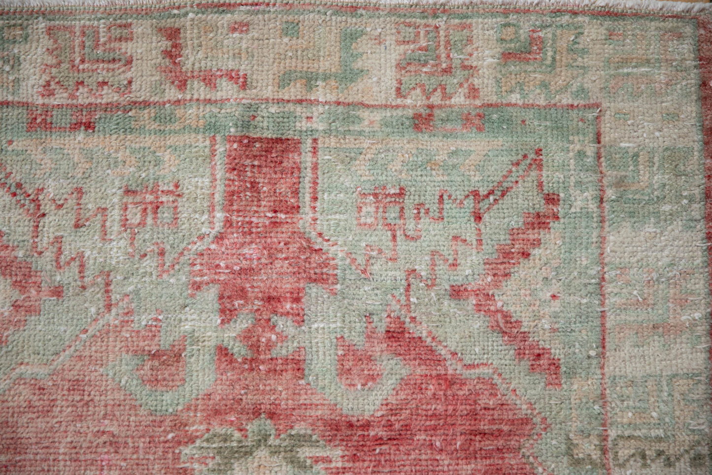2.5x5 Vintage Distressed Oushak Rug Runner