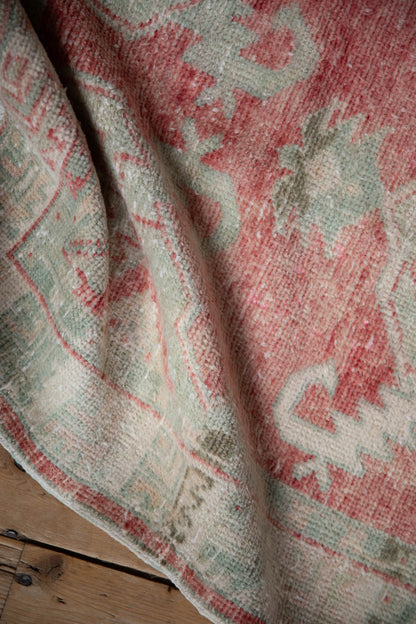2.5x5 Vintage Distressed Oushak Rug Runner