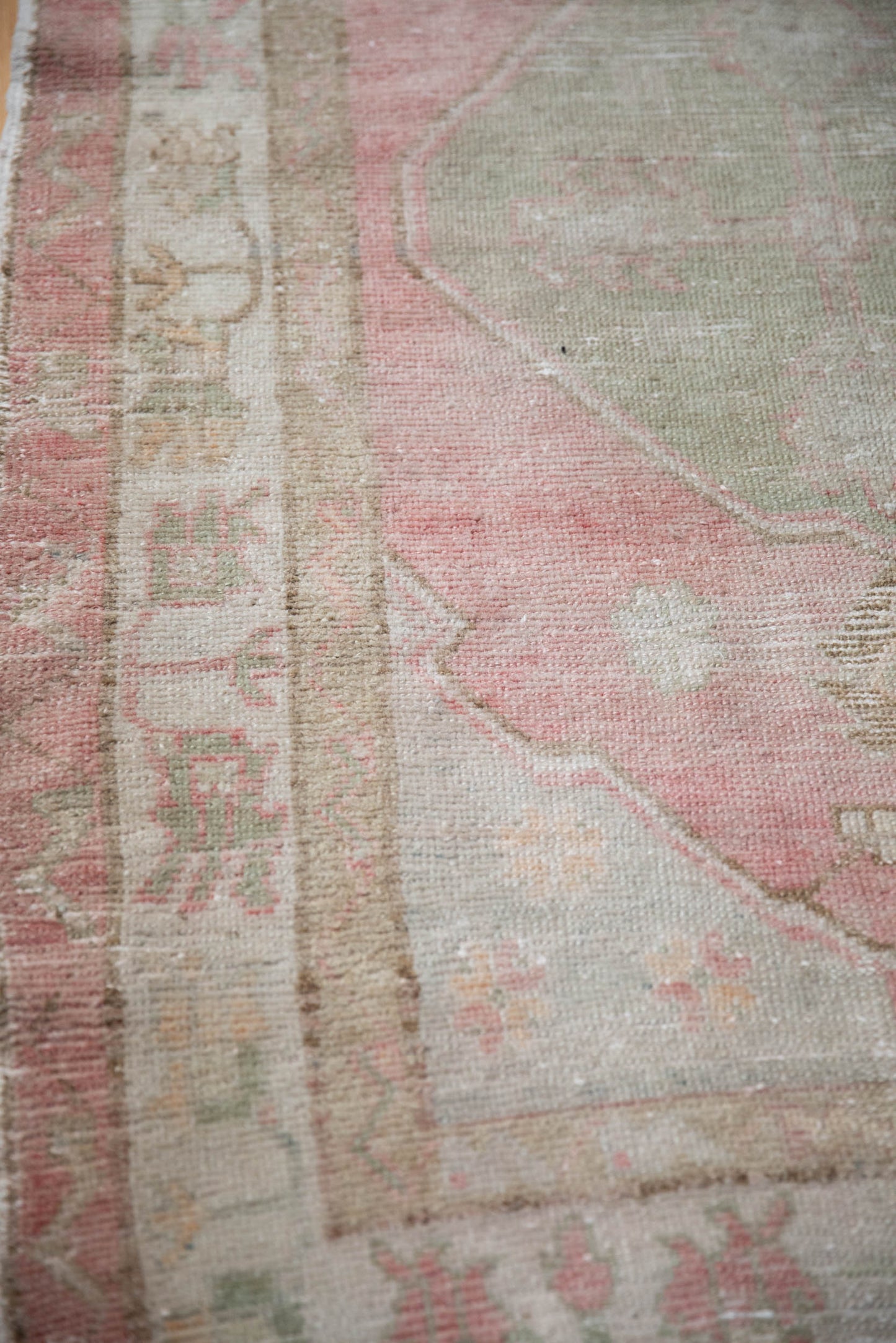 3x5 Vintage Distressed Oushak Rug