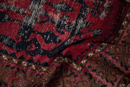 2.5x4.5 Vintage Distressed Oushak Rug