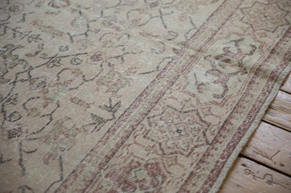 7x10.5 Vintage Distressed Oushak Carpet
