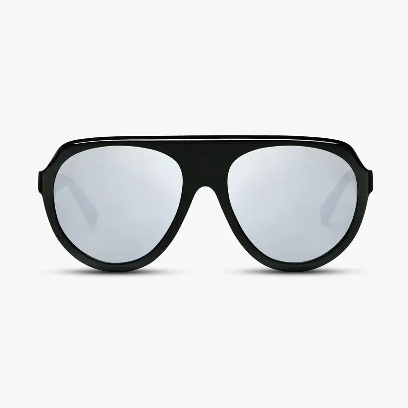 Farrah, Black/Mirror Sunglasses Made in Italy
