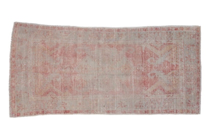 2.5x5.5 Vintage Distressed Oushak Rug Runner