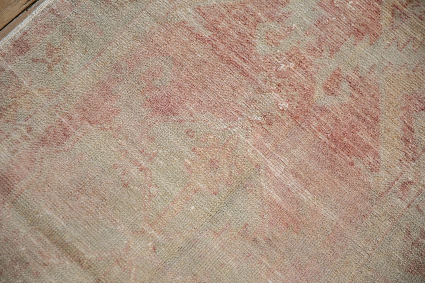 2.5x5.5 Vintage Distressed Oushak Rug Runner