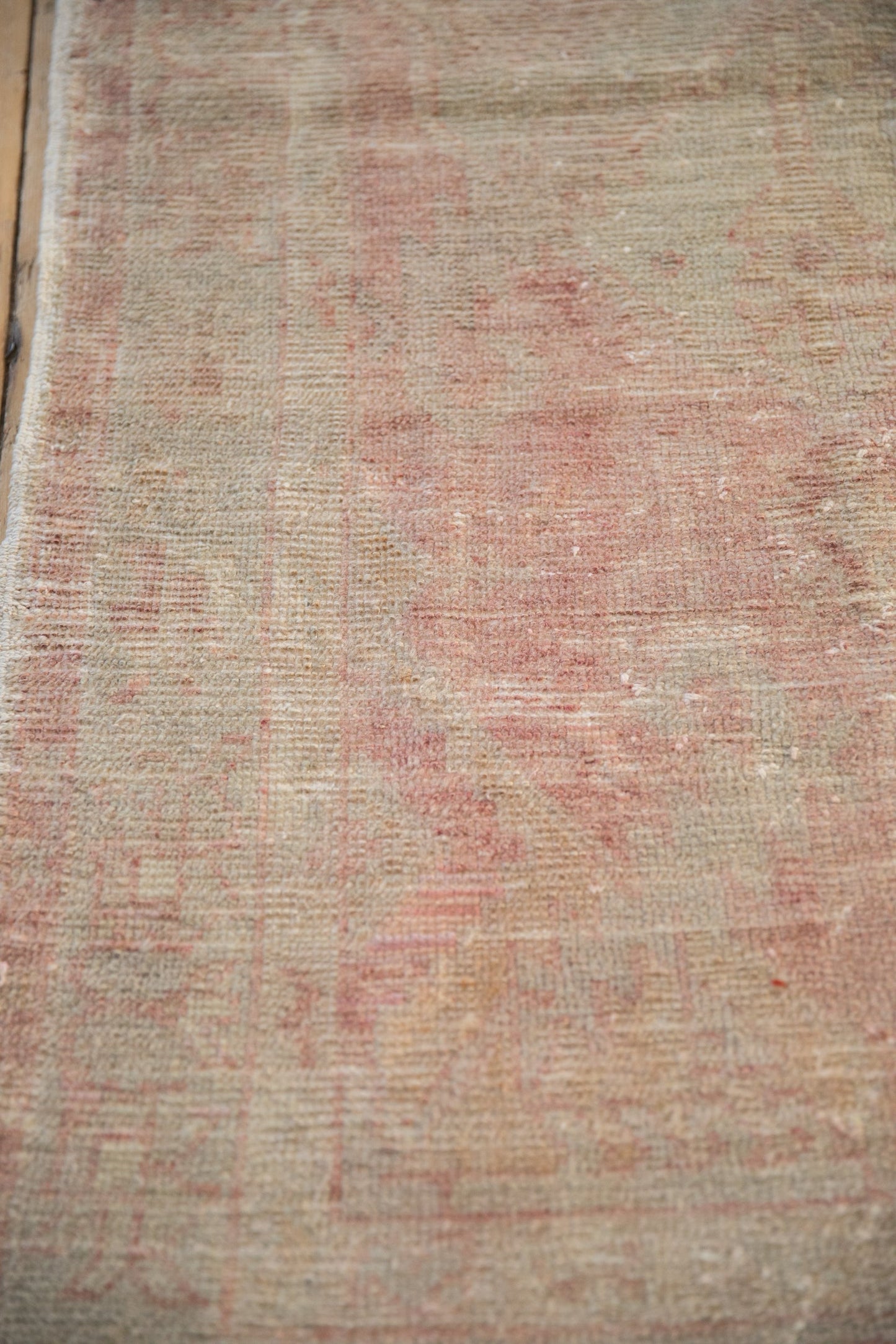 2.5x5.5 Vintage Distressed Oushak Rug Runner