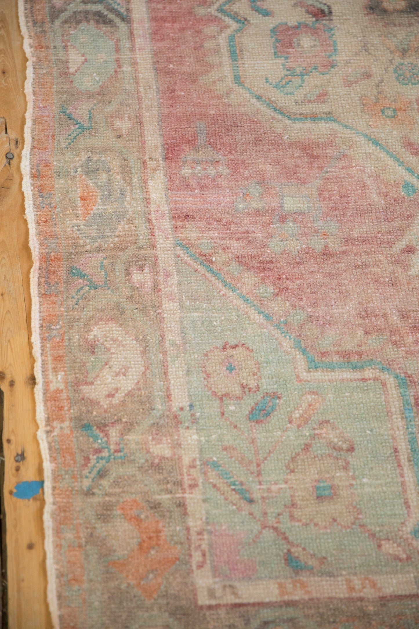 3.5x6.5 Vintage Distressed Oushak Rug
