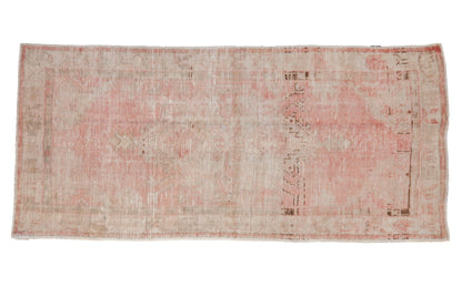 2.5x5.5 Vintage Distressed Oushak Rug Runner