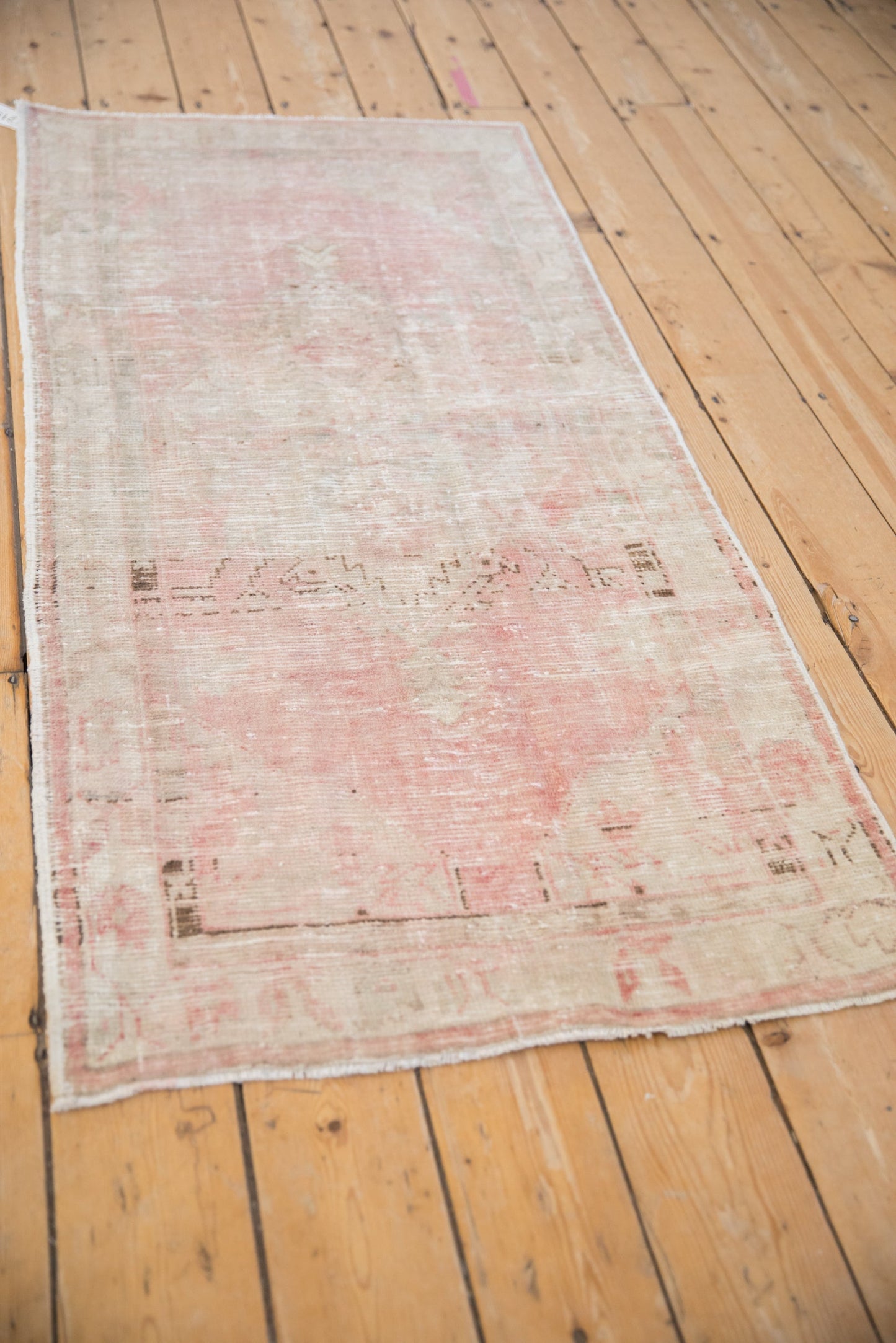 2.5x5.5 Vintage Distressed Oushak Rug Runner
