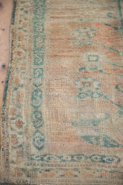 2.5x3.5 Vintage Distressed Oushak Rug