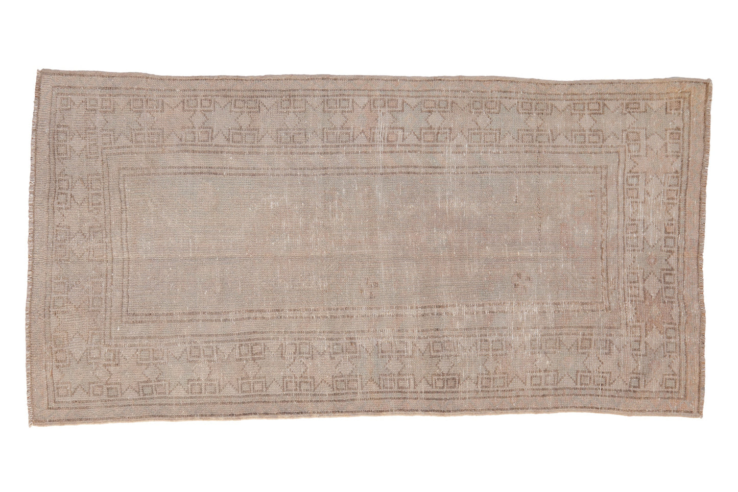 3x5.5 Vintage Distressed Oushak Rug