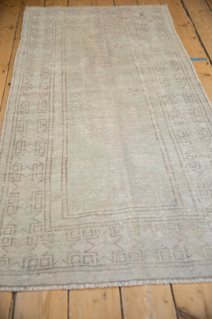 3x5.5 Vintage Distressed Oushak Rug