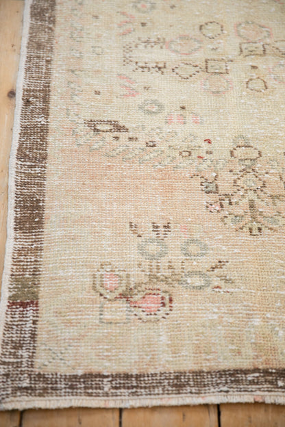 2.5x5 Vintage Distressed Oushak Rug Runner