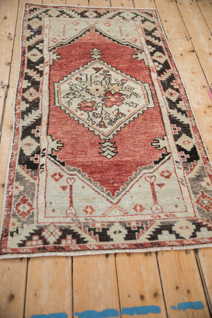 2.5x5 Vintage Distressed Oushak Rug Runner