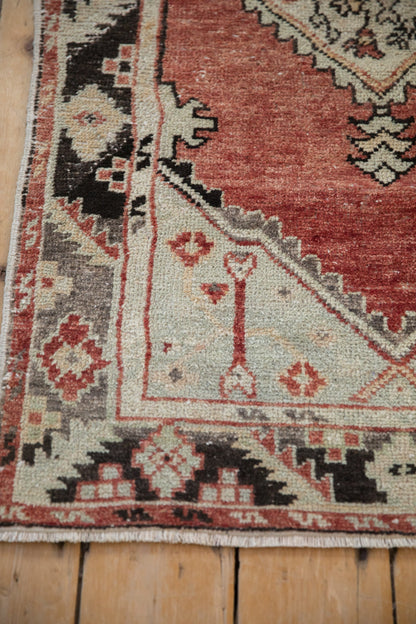 2.5x5 Vintage Distressed Oushak Rug Runner