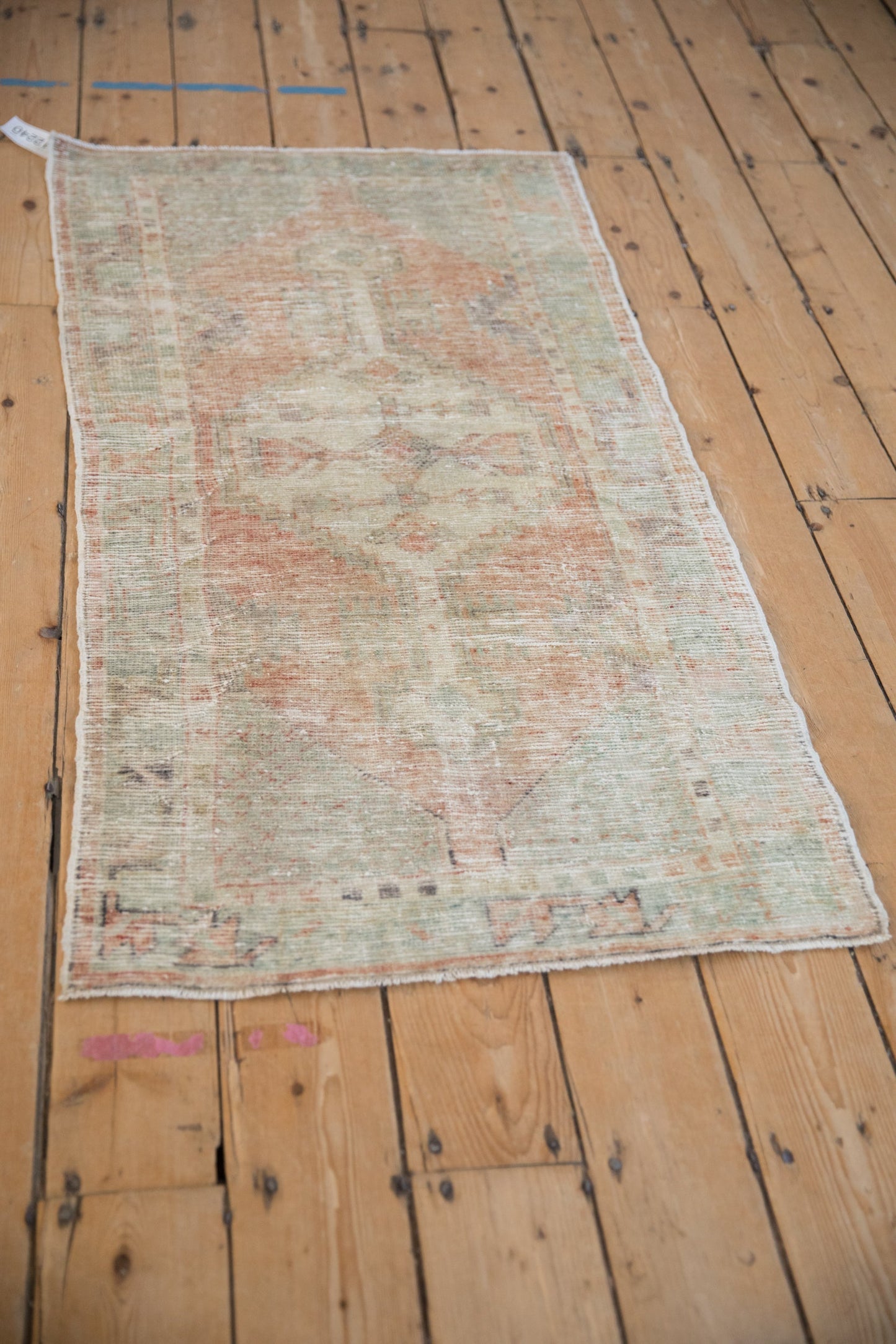 2.5x5 Vintage Distressed Oushak Rug Runner