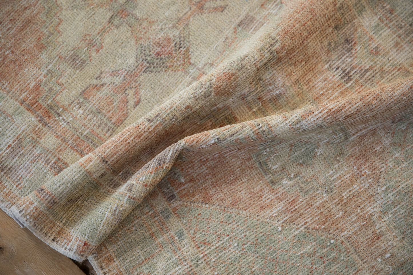 2.5x5 Vintage Distressed Oushak Rug Runner