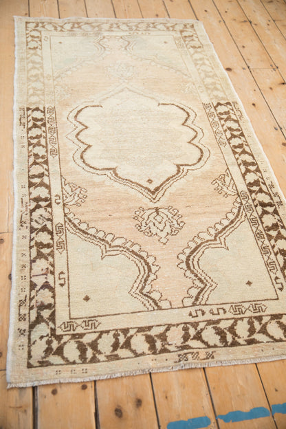 3x5.5 Vintage Distressed Oushak Rug