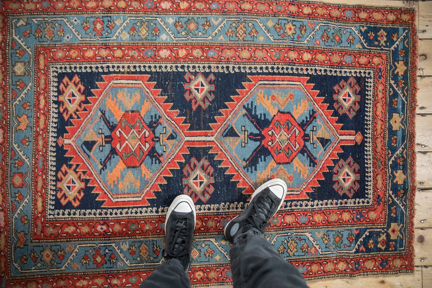 3.5x5 Antique Northwest Persian Rug